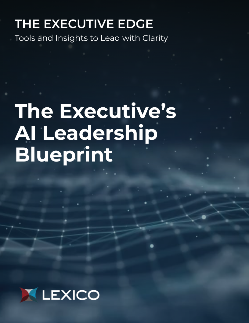PDF Cover: The Executive’s AI Leadership Blueprint